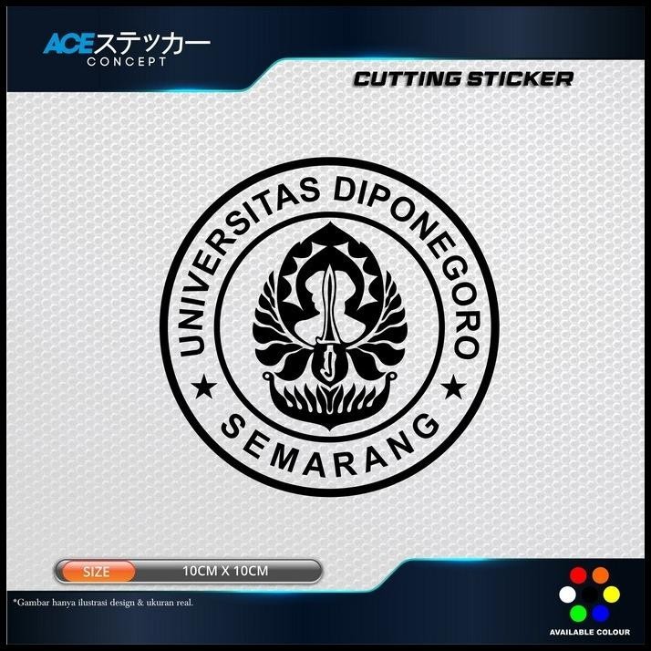 

GRATIS ONGKIR CUTTING STICKER STIKER LOGO UNIVERSITAS DIPONEGORO UNDIP SEMARANG