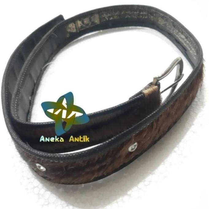 Produk Terbaru Sabuk Hitam Kulit Rajah