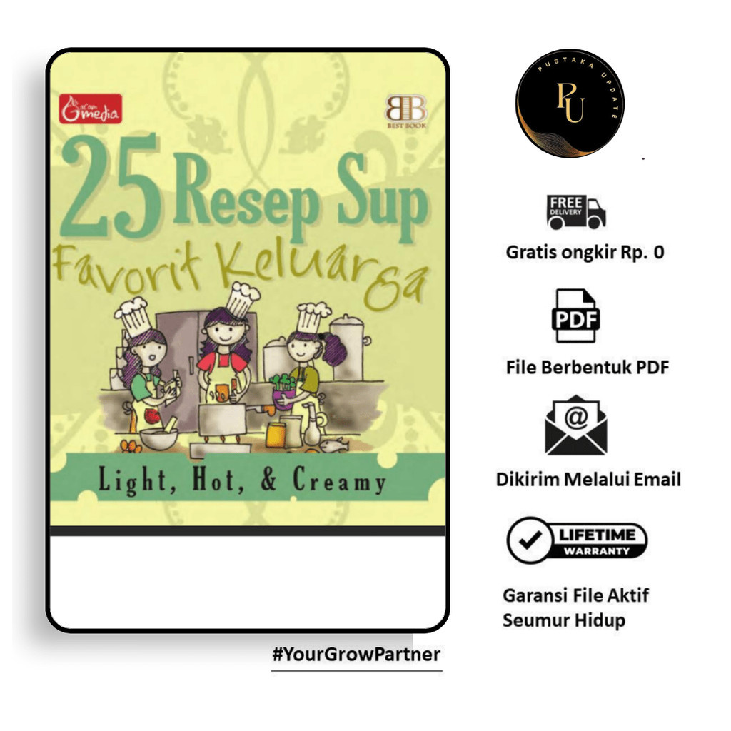 

400. 25 RESEP SUP FAVORIT KELUARGA (MARTHA NINA K) - [-]