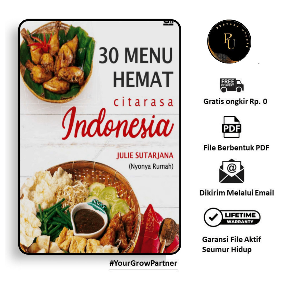 

373. 30 MENU HEMAT CITARASA INDONESIA (JULIE SUTARJA - [-]