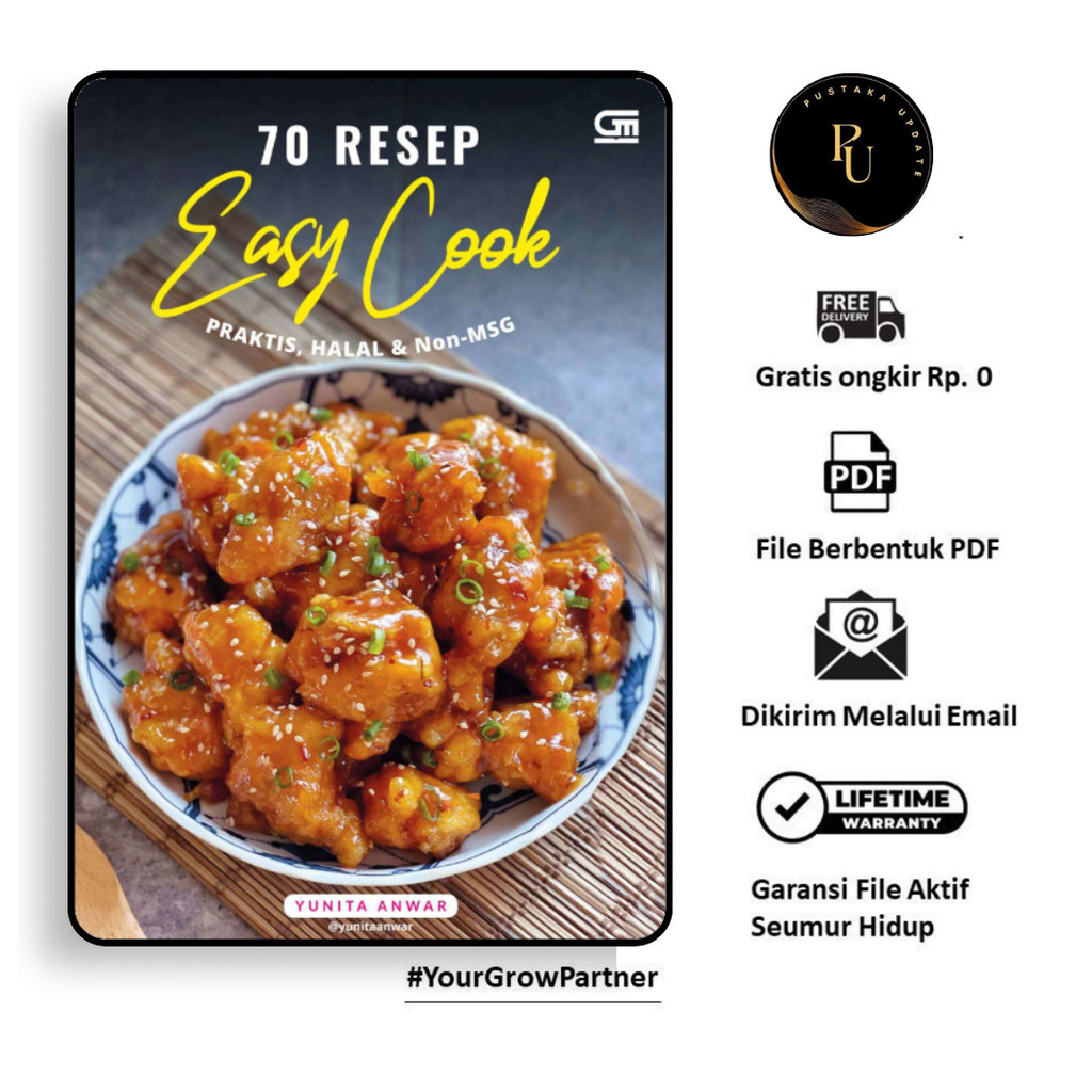 

363. 70 RESEP EASY COOK PRAKTIS HALAL NON-MSG - [-]