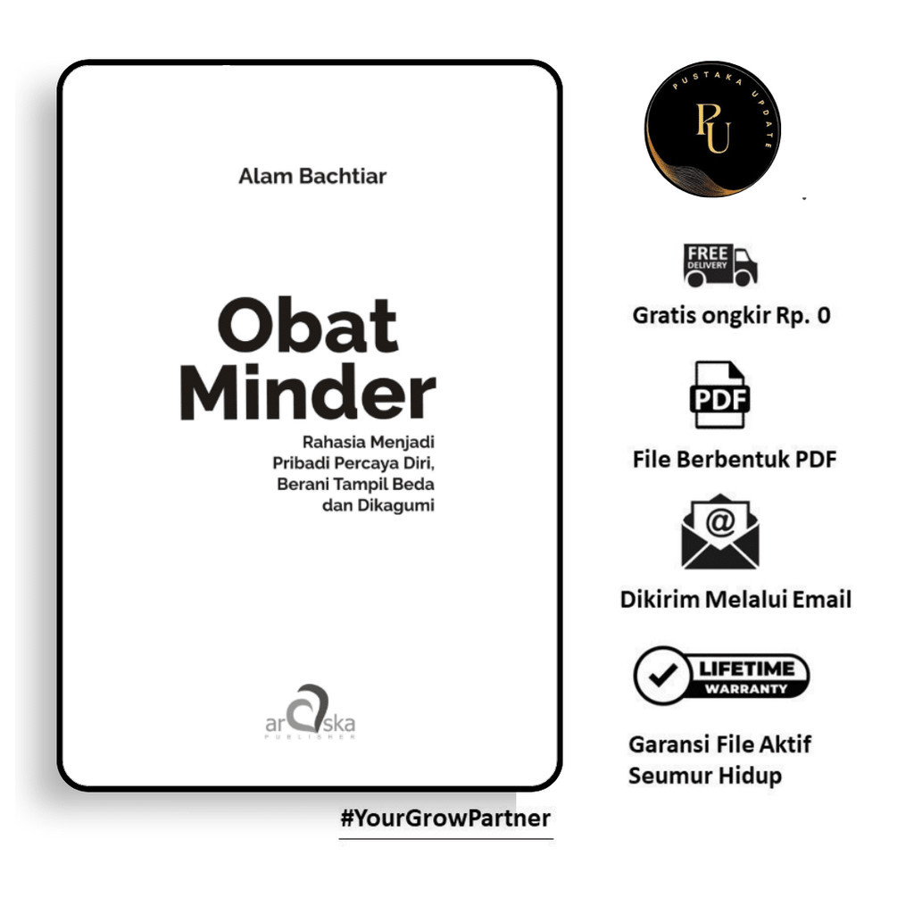 

542. OBAT MINDER RAHASIA MENJADI PRIBADI PERCAYA DIRI, BERANI TAMPIL BEDA - [-]