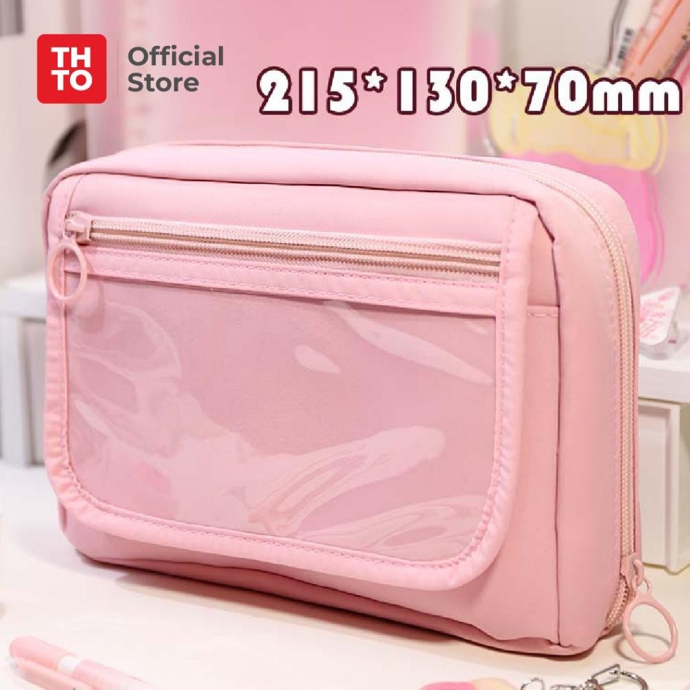 

VIRAL THTO 14 Layer NEW Tas Tempat Pensil Case Pouch Anak Sekolah Transparan Kapasitas Besar Stationery Kantor A111 fgk-45