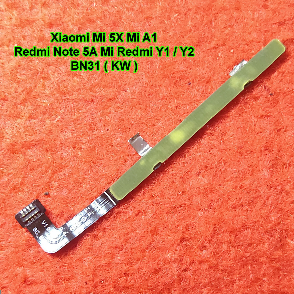 Xiaomi MI 5X / MI A1 - BN31 Fleksibel Flexible Konektor Baterai Copotan