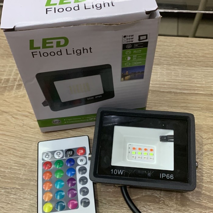 Sukaca - Lampu Sorot Rgb 10 Watt / 10W Warna Warni