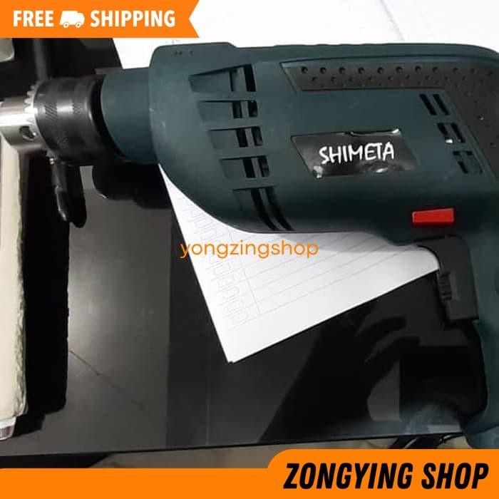 BOR LISTRIK SHIMETA 13 MM 2 ARAH I MESIN BOR BETON IMPACT DRILL 13M ZONGYING SHOP KUALITAS TERBAIK