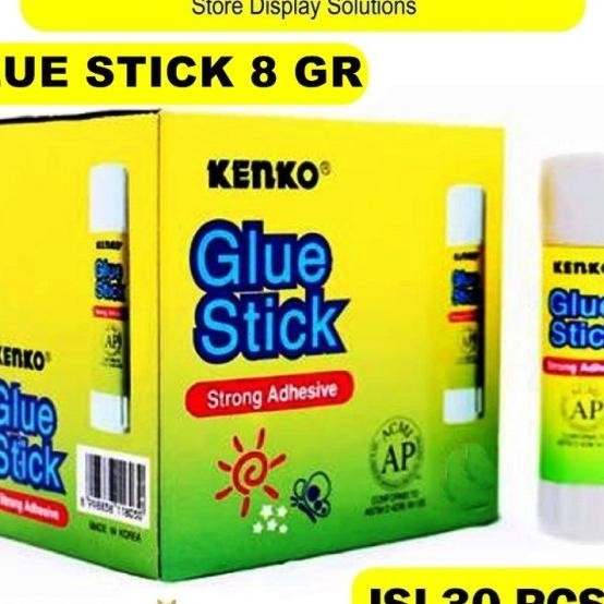 

Glue Sti Kecil Kenko 8 Gr - Lem Kertas - Lem Stik Isi 30 Pcs