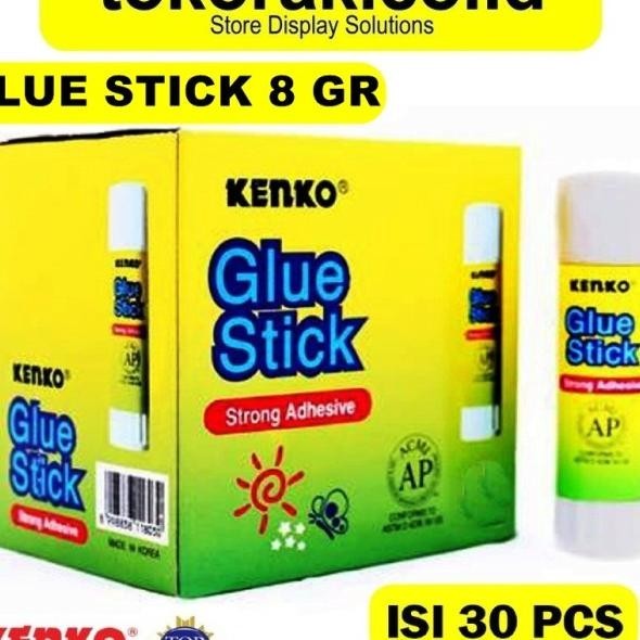 

Glue Sti Kecil Kenko 8 Gr - Lem Kertas - Lem Stik Isi 30 Pcs
