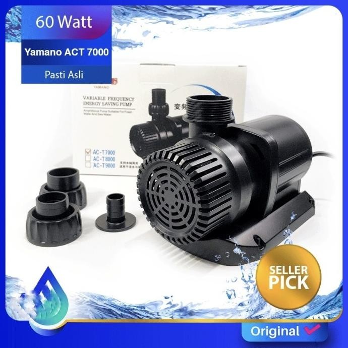 Yamano ACT-7000 / ACT7000 Mesin Pompa Kolam Ikan Koi Low Watt