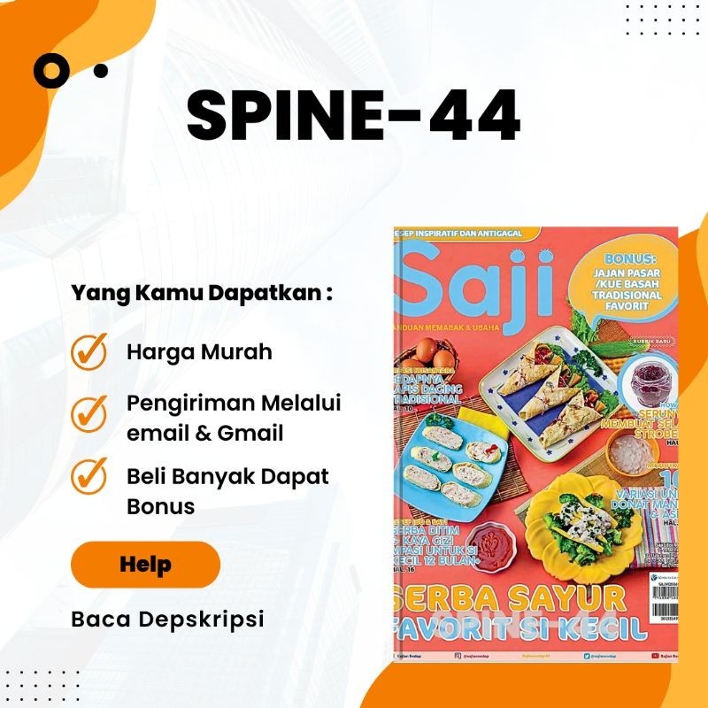 

SAJI EDISI 461 SERBA SAYUR FAVORIT SI KECIL