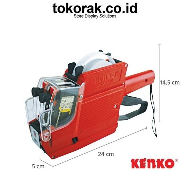 

PRICE LABELLER MX-6600A KENKO MESIN ALAT LABEL HARGA 2 BARIS