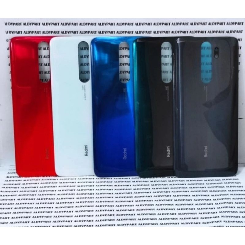 TERMURAH TUTUP BELAKANG BACKDOOR XIAOMI REDMI NOTE 8 PRO BAHAN KACA
