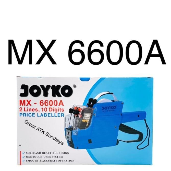 

Alat Mesin Label Harga Price Labeller Joyko 2 Baris 10 Digit MX-6600A