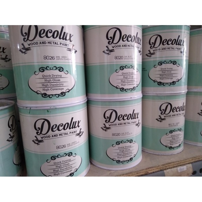 Produk Decolux Cat Kayu & Besi 0.9 liter