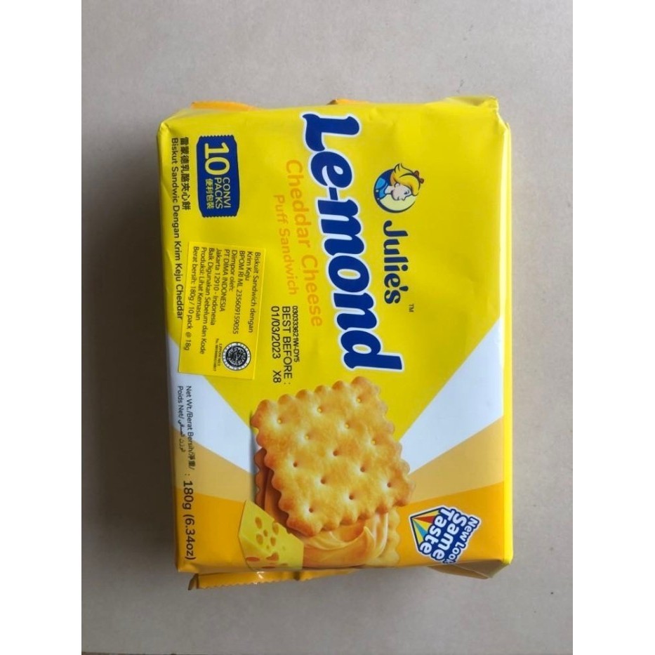 

DISKON biskuit julies/ julie's/ kacang/ lemon/ cheese/ le-mond cheese/ butter