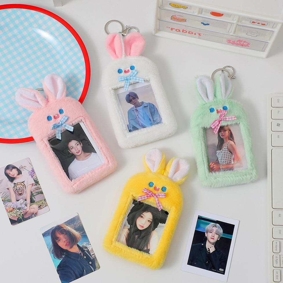 

Er-90 Photocard Holder Keychain Gantungan Pc Card Holder Boneka Bulu Kpop Sale