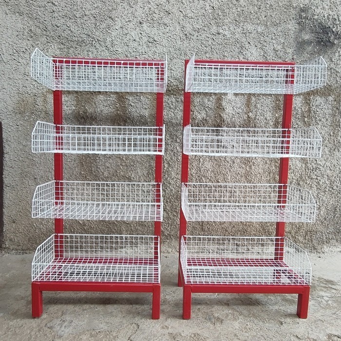 BERGARANSI Rak snack chiki 4 susun Serbaguna