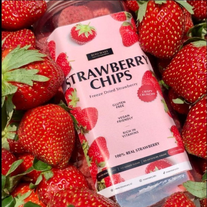 

STOK TERBATAS KERIPIK BUAH STROBERI ONLY - FRUIT CHIPS STROBERI ONLY