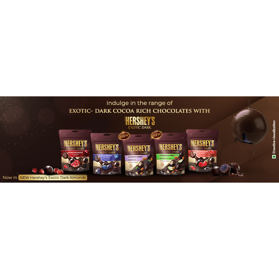 

Cokelat HERSHEY'S Exotic Dark Preum Chocolate