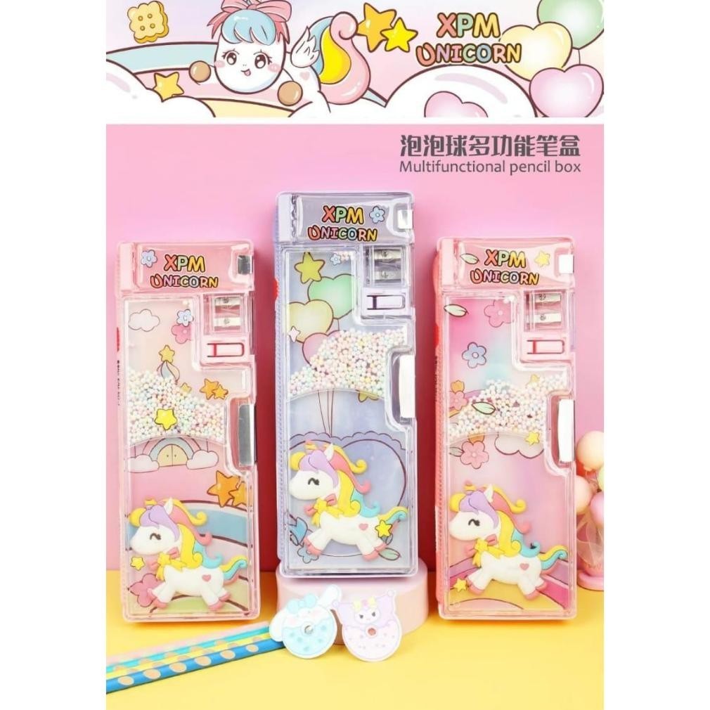 

Er-23 Kotak Pensil Magnet Ada Springkle Pencil Case Terbaru