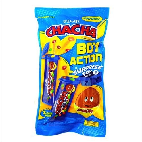 S52258 DELFI CHACHA MINIS SURPRISE COKLAT PERMEN 2X12.5GR MAJU BERSAMA (20251203)
