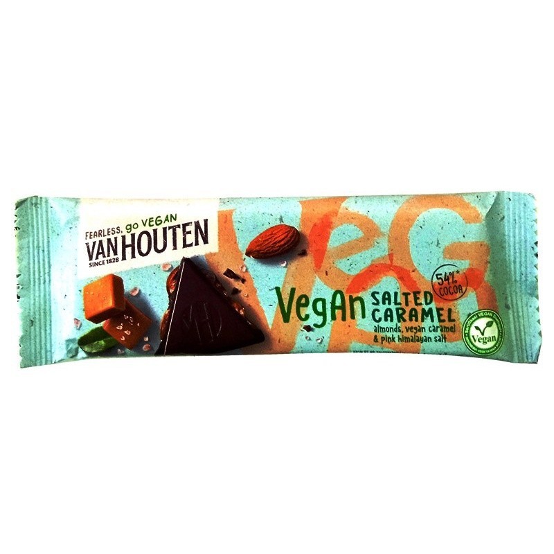 S55292 VAN HOUTEN VEGAN SALTED CARAMEL COKLAT 45GR MAJU BERSAMA (20250508)