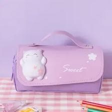 

Uk-75 Kotak Pensil Anak Perempuan Lucu Dekompresi Perempuan Lucu Lembut Lucu Anak-Anak Siswa Sekolah Dasar Berkapasitas Besar Dengan Dekompresi Original