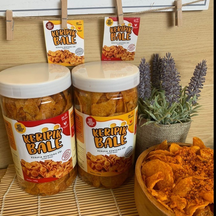 

TERUJI Keripik Kentang Ebi Keripik Bale Homemade Tanpa Pengawet