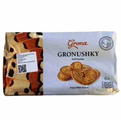 S13456 GRONA GRONUSHKY PUFF PASTRIES BISCUIT 210GR MAJU BERSAMA (20251206)