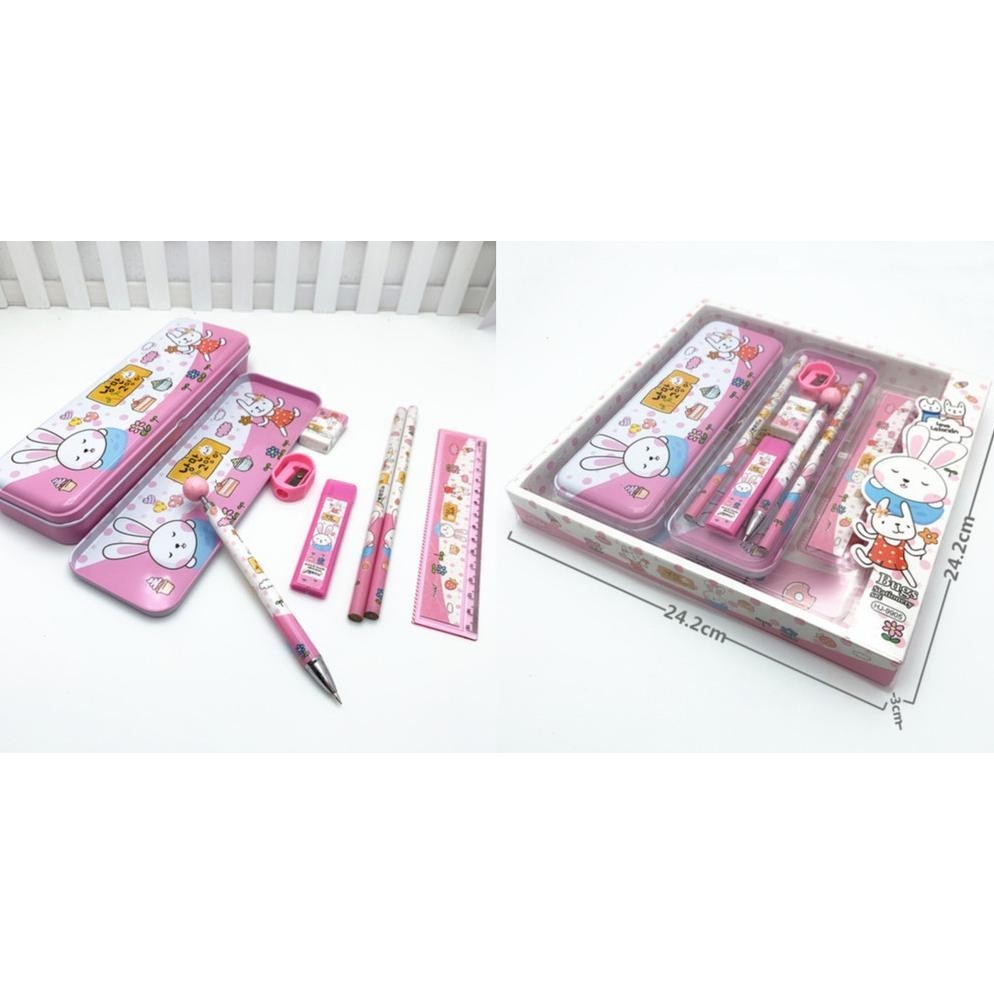 

Terbaru Queenstars 2010 Stationary Set Kotak Pensil Anak Set 7 In 1 Stationery Alat Tulis Kotak Pensil Karakter Gq-68