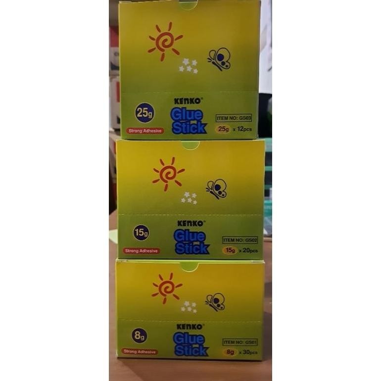 

Gratis Ongkir Lem Glue Stick Batang Putar Kenko 8 Gr, 15 Gr, 25 Gr Special Promo