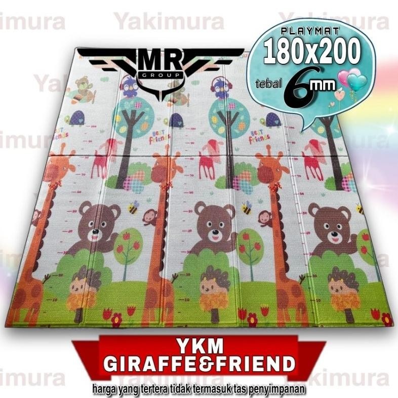 Sale Yakimura - Playmate Uk.180X200 / Tikar Lipat Anak / Playmate Yakimura / Playmate Baby Sale