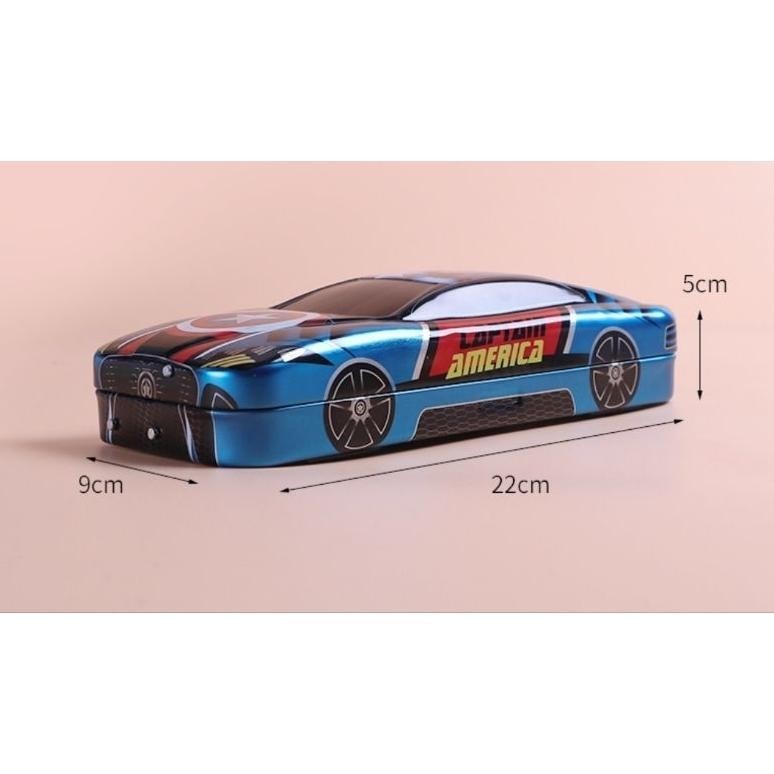 

Promo Spesial Tempat Pensil Tiga Lapis Bahan Besi Untuk Anak Laki Laki Spideman Ironman Kotak Pencil Case Mobil Tingkat Susun 3 Ew64