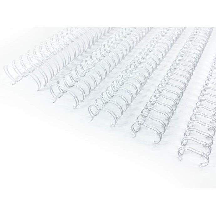 

Kawat Spiral 5/16" - (3:1, A4) 100 Batang - Spiral Kawat - Wire Bind