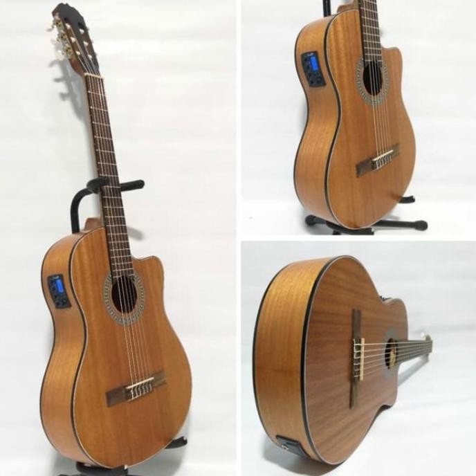 Gitar Klasik Nylon Akustik Elektrik Cowboy Cgc 100 Na Ns Original