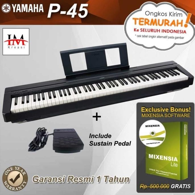 Yamaha P45 / P-45 / P45B / P-45B Digital Piano