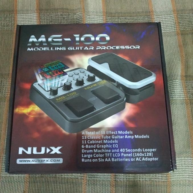 Nux Effect Gitar Mg100 Effect Pedal. Nux Original