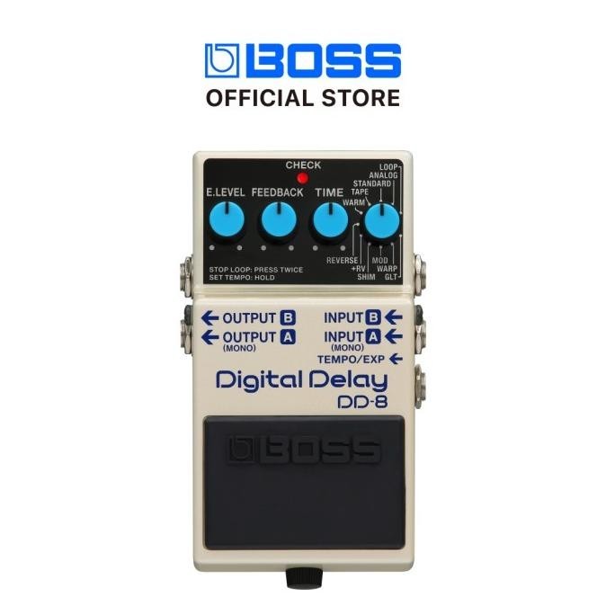 Boss Dd-8 Digital Delay Pedal Efek Stompbox