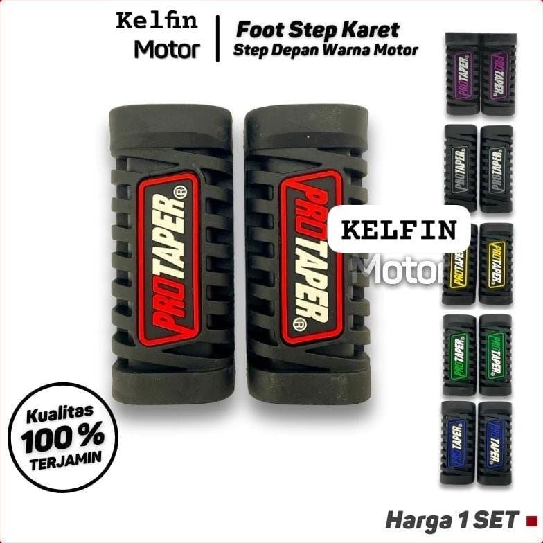 Special Sale Footstep Karet Depan Warna Protaper Variasi Pedal Motor Universal Foot Step Pijakan Kak