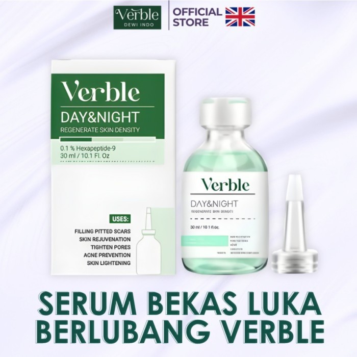 Verble Serum - Serum Bekas Luka Berlubang VERBLE meregenerasi kulit ba