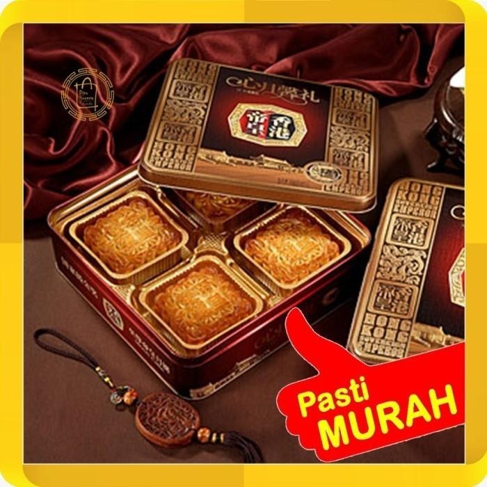 

MOONCAKE PURE WHITE LOTUS PASTE KUE BULAN PASTA TERATAI TANPA TELUR 4S Kualitas Terbaik