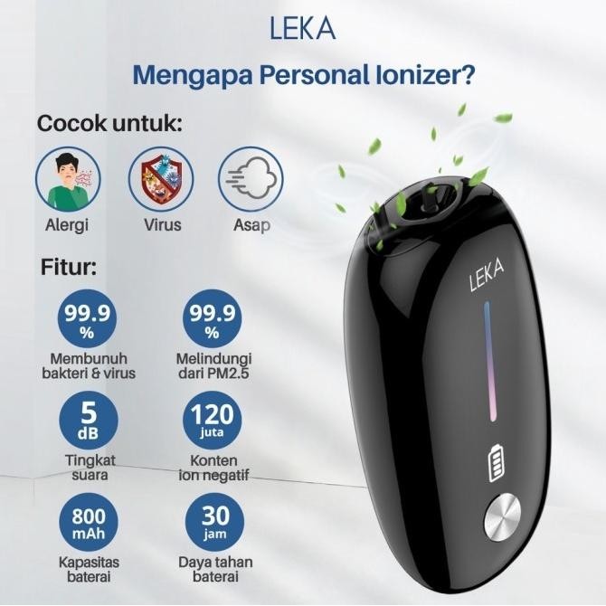 Kalung Air Purifier Portable Leka Ap7220