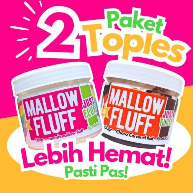 

Promo Selai Marshmallow Fluff 2 Toples Justfluff