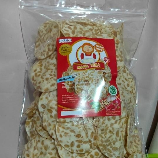 

Keripik Tempe Mama Tina 500Gr @Aseli_Enak