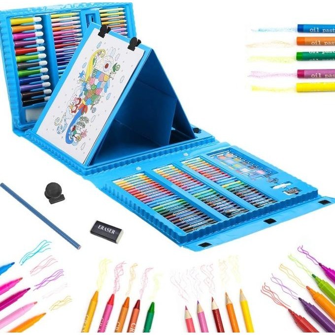 

CRAYON ART SET COLOURING BOX/ KRAYON LENGKAP/ SET MEWARNAI CRAYON SET ANAK LENGKAP HALUS NYAMAN BAGUS BERKUALITAS BRAND OFFICIAL TERLARIS TERBARU TERMURAH UNIK COD