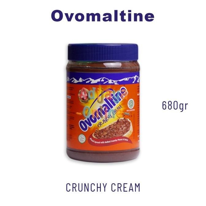 

Ovomaltine Crunchy Cream 680Gr | Selai Ovomaltine