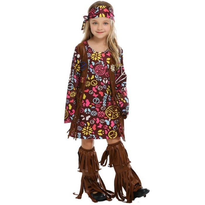 Girl Gypsy Costume Halloween Costume Fortune Teller Kostum Anak