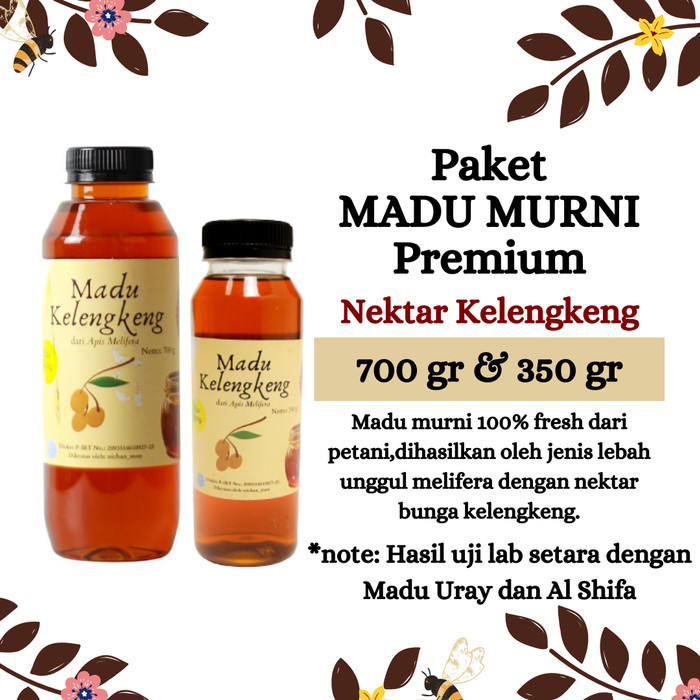 

Madu Asli Murni Kelengkeng Premium Paket 1050 Gram