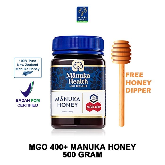 

Manuka Health Madu Manuka Honey Mgo 400 Isi 500gr