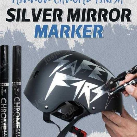 

Jfactory Spidol Permanen Marker Metallic Chrome Tahan Air Berkualitas